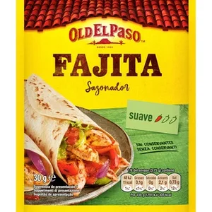 Sazonador para Fajitas Suave  OLD el Paso 30 G