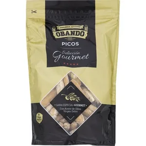 Selección Gourmet Picos de Pan con Aceite de Oliva Virgen Extra Obando 140 G
