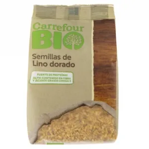Semillas de Lino Dorado Ecológicas Carrefour Bio 250 G.