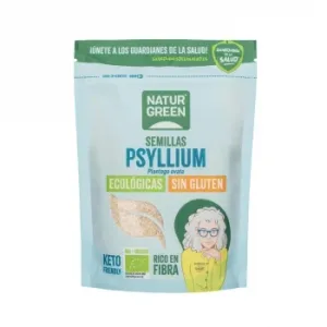 Semillas Psyllium Ecológico Naturgreen sin Gluten Doy Pack 100 G.