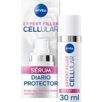 Sérum Fluido Spf50+ Nivea Cellular Expert Filler, Tubo 30 Ml