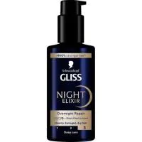 Serum Night Elixir Gliss Ultimate Repair, Dosificador 100 Ml