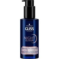 Sérum Night Elixir Reconstructor Gliss, Dosificador 100 Ml