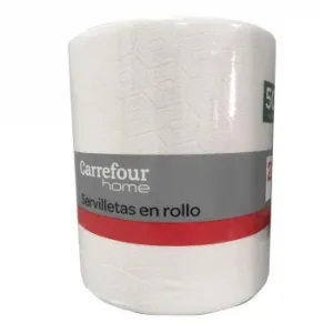 Servilleta Dos Capas Carrefour Home 22x20 Cm 500 Ud - Blanco