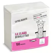 Servilletas Suaves 2 Capas la Llama Dia Bolsa 100 Unidades
