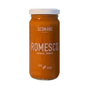 Sesmans Organic Salsa Romesco Bio Ecológica 240 Ml.