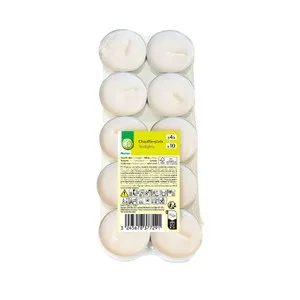 Set 10 Tealights. Velas No Perfumadas +4h, Actuel. 10 UD