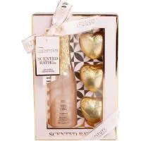 Set Baño Scented Rose Burbuj 4 Piezas Idc, 1 Ud