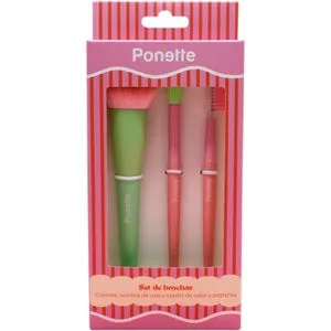 Set Brocha Colorete y Pincel Sombra 1 u
