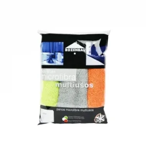 Set de 3 Bayetas Microfibra  Pequeñas Rozenbal 32x32 Cm - Surtido