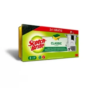 Set de 3 Estropajos Salvauñas Scotch Brite Classic
