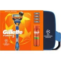 Set Neceser Fusión 5 Maquinilla-gel Afeitar-neceser Gillette