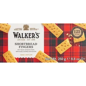 Shortbread Fingers Galletas de Mantequilla  Walkers 250 G