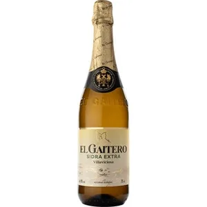 Sidra Achampanada Extra Etiqueta Dorada  el Gaitero 75 CL