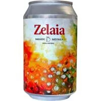 Sidra Natural D.o. Euskal Sagardoa Zelaia, Lata 33 Cl