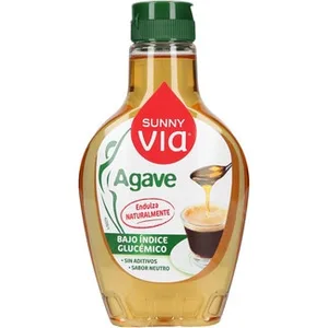 Sirope de Agave bajo Índice Glucémico Sabor Neutro Sunny VIA