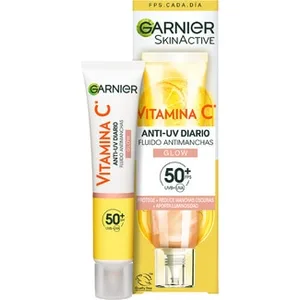 Skin Active Fluido Antimanchas Vitamina C Glow Spf-50+ Garnier