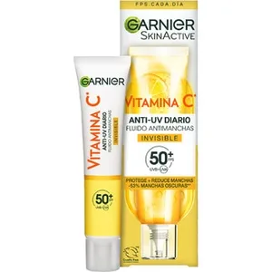 Skin Active Fluido Antimanchas Vitamina C Invisible Spf-50+ Garnier