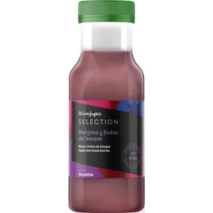 Smoothie de Manzana y Frutas del Bosque 100% Natural  el Corte Ingles Selection 250 ML