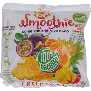 Smoothie Mezcla de Frutas Antioxidantes Mango, Piña y Maracuyá la Cuerva 300 G