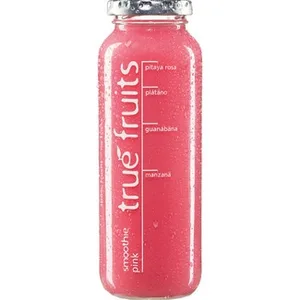 Smothie Rosa Pitaya Rosa, Plátano, Guanábana y Manzana True Fruits 250 ML