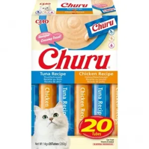 Snack de Atún y Pollo para Gato Churu 20x14 G