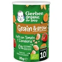Snack de Naranja y Zanahoria Gerber, Lata 35 G