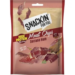 Snack' In Chips Jamón Serrano Crujiente Campofrio 20 G
