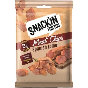 Snack'in Chips Lomo Curado Crujiente Campofrio 20 G