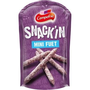 Snack´in Mini Sticks de Fuet para Picar Campofrio 50 G