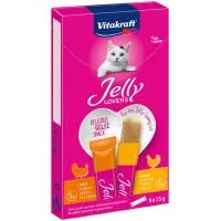 Snack Jelly de Pollo y Pavo para Gato Vitakraft, Caja 90 G