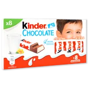 Snack Kinder Chocolate con Leche 8 Barritas