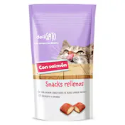 Snacks para Gatos Rellenos con Salmón Deligato de Dia Bolsa 60 G
