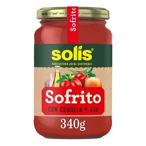 Sofrito con Cebolla y Ajo  Solis 340 G