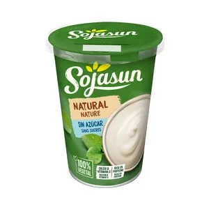 Sojasun Especialidad de Soja 100 Vegetal, Sabor Natural y sin Azúcar 400 G.