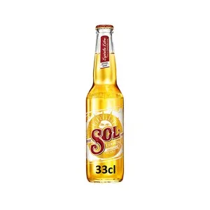 SOL Cerveza Rubia Mexicana Botella 33 Cl. 330 ML