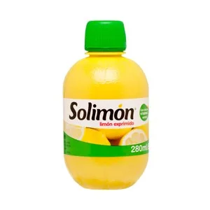 Solimon Aderezo de Limón Exprimido 100% 280 Ml.