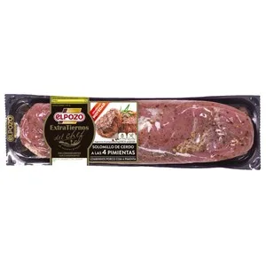 Solomillo de Cerdo a las 4 Pimientas, Elaborado sin Conservantes, Gluten ni Lactosa el Pozo Extratiernos del Chef. 525 G