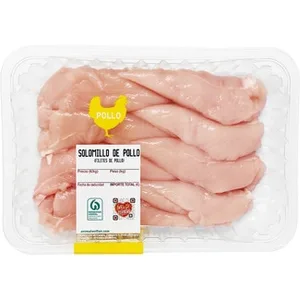 Solomillos de Pollo Peso Aproximado 400 G