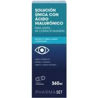 Solución para Lentillas C/ A. Hialurónico Pharamset, Bote 360 Ml