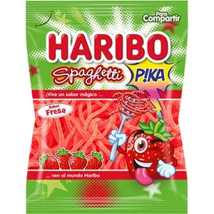 Spaguetti Pica Sabor Fresa  Haribo 150 G