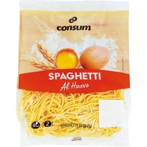Spaguettis al Huevo 250 Gr