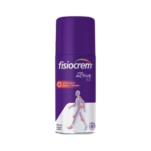 Fisiocrem Spray para el Alivio del Dolor Muscular y Articular Fisiocrem Active Ice 150 Ml.
