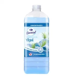 Suavizante Concentrado Azul Essential Carrefour 80 Lavados.