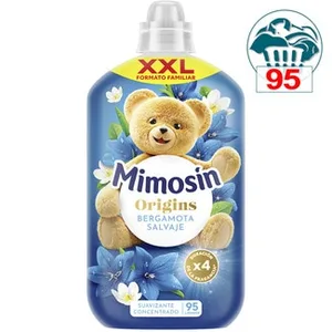 Suavizante Concentrado Origins Extra Fragancia Bergamota Salvaje  Mimosin 93.13 Dosis