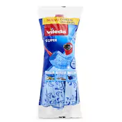 Fregona Super 100 % Microfibra Azul Vileda Bolsa 1 Unidad