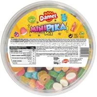 Surtido de Goma Pika Damel, Tarrina 500 G