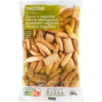 Surtido Picos y Regañas Eroski, Bolsa 250 G