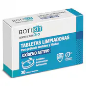 Tabletas Limpiadoras para Prótesis Dental Botikit de Dia Caja 30 Unidades