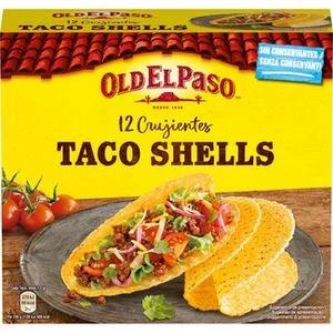 Taco Shells Crujiente 12 Unidades  OLD el Paso 156 G